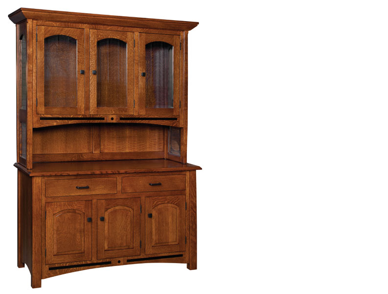 amish woodworking custom hutches & buffets image