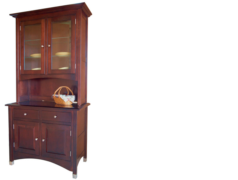 amish woodworking custom hutches & buffets image