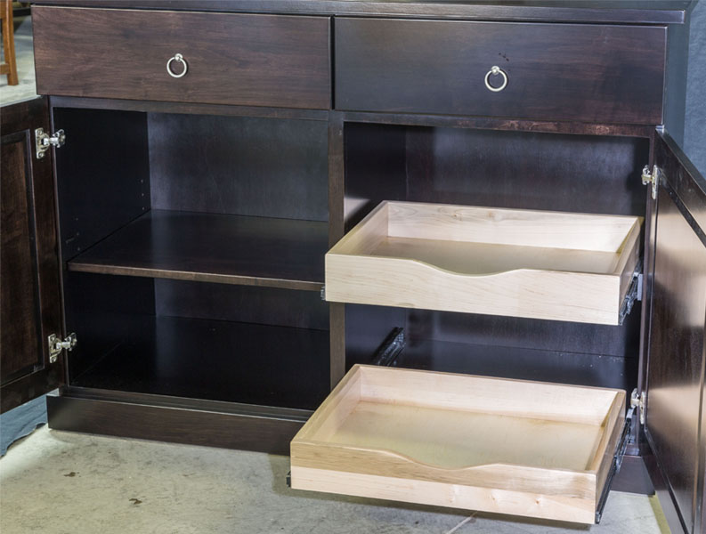 amish woodworking custom hutches & buffets image