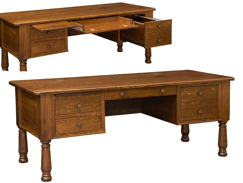 amish woodworking custom hutches & buffets image