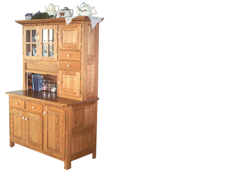 amish woodworking custom hutches & buffets image