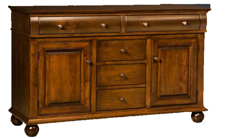 amish woodworking custom hutches & buffets image