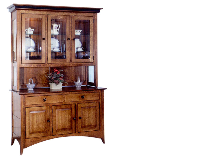 amish woodworking custom hutches & buffets image
