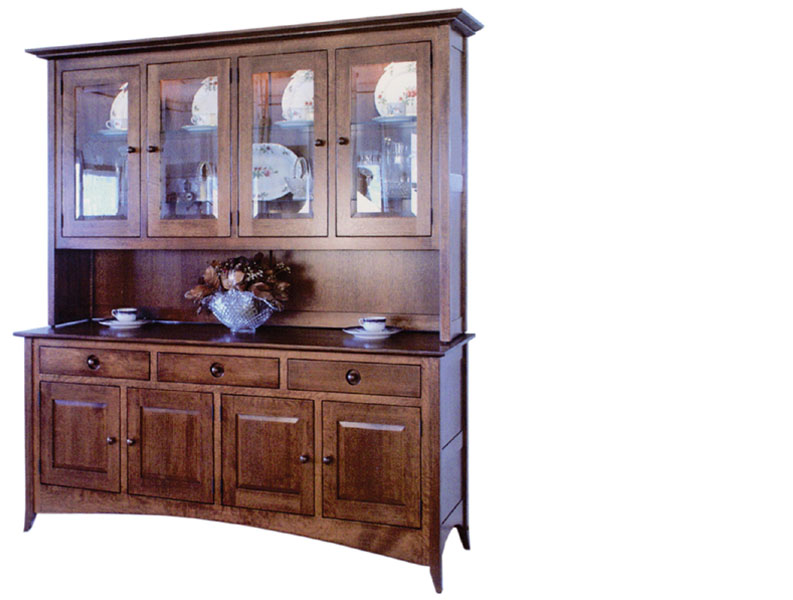 amish woodworking custom hutches & buffets image