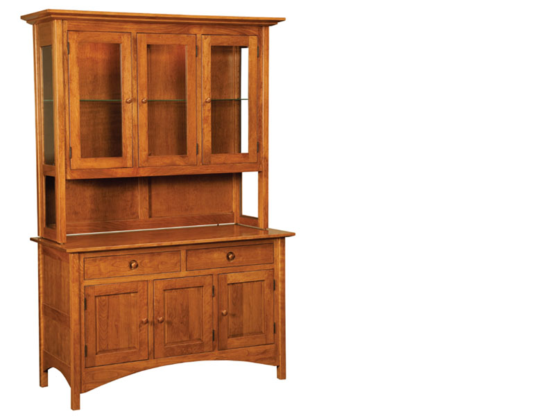 amish woodworking custom hutches & buffets image