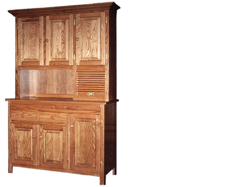 amish woodworking custom hutches & buffets image