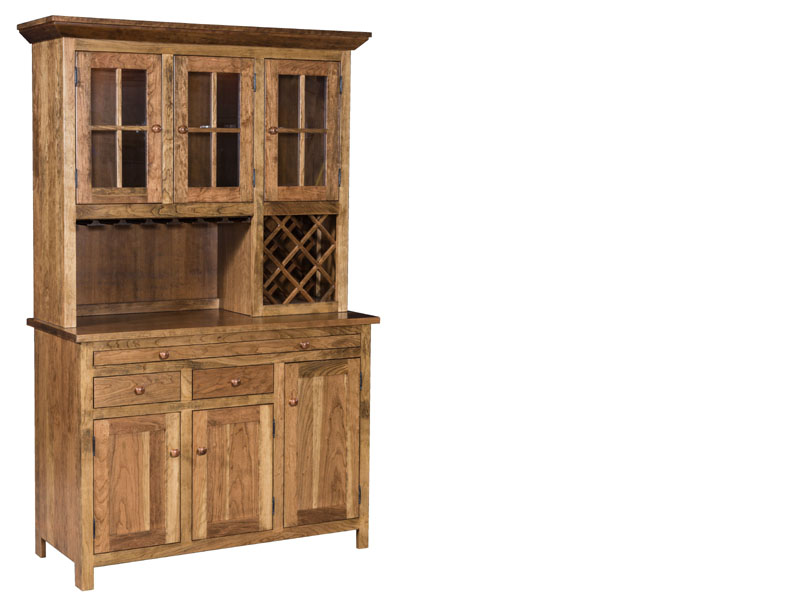 amish woodworking custom hutches & buffets image