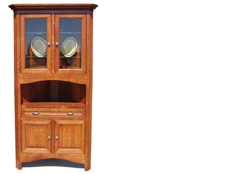 amish woodworking custom hutches & buffets image