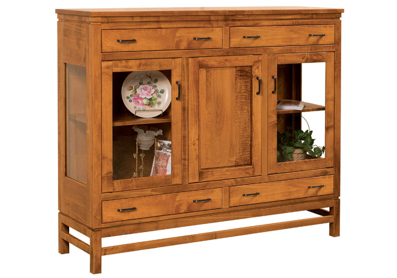 amish woodworking custom hutches & buffets image