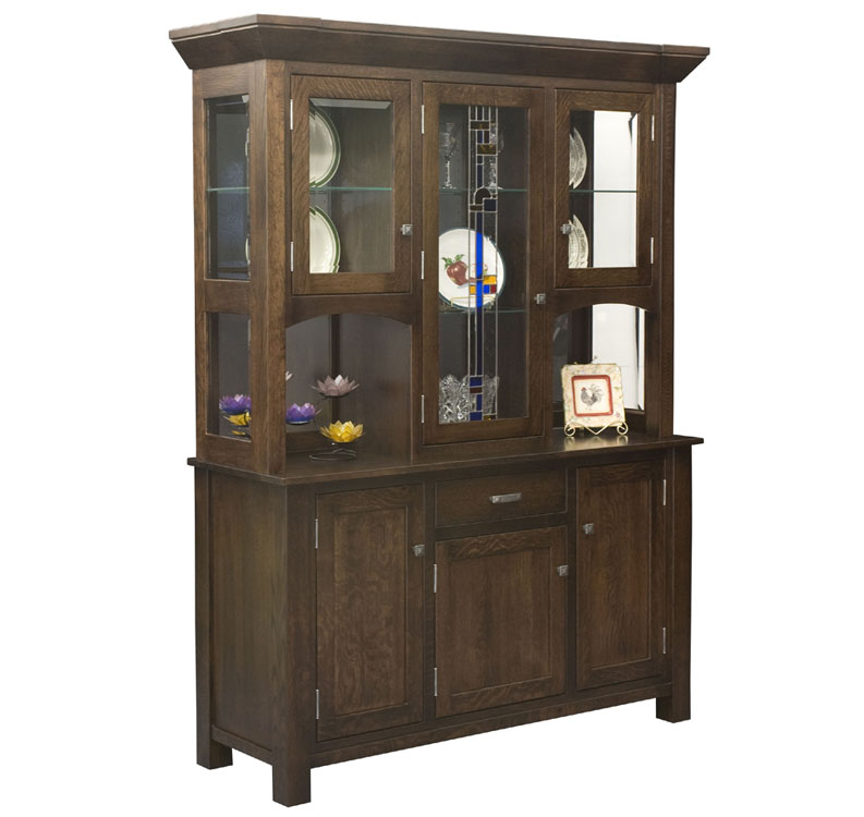 amish woodworking custom hutches & buffets image