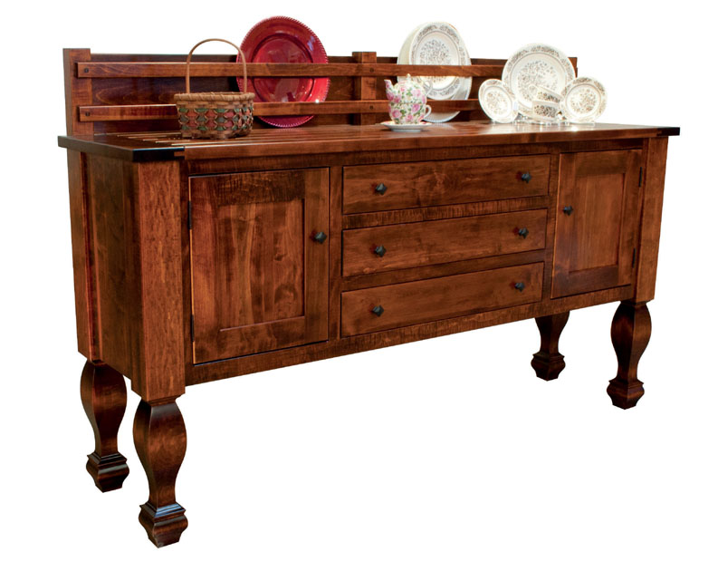 amish woodworking custom hutches & buffets image