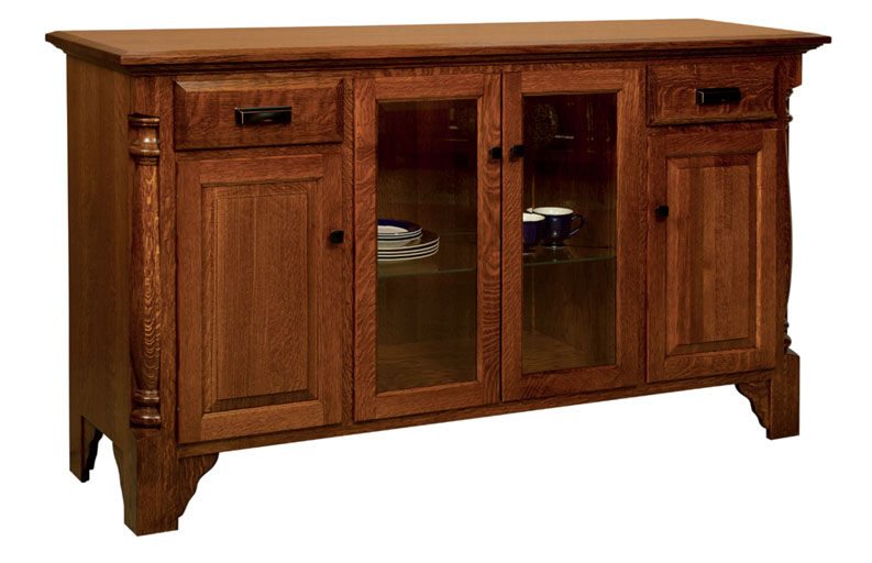 amish woodworking custom hutches & buffets image