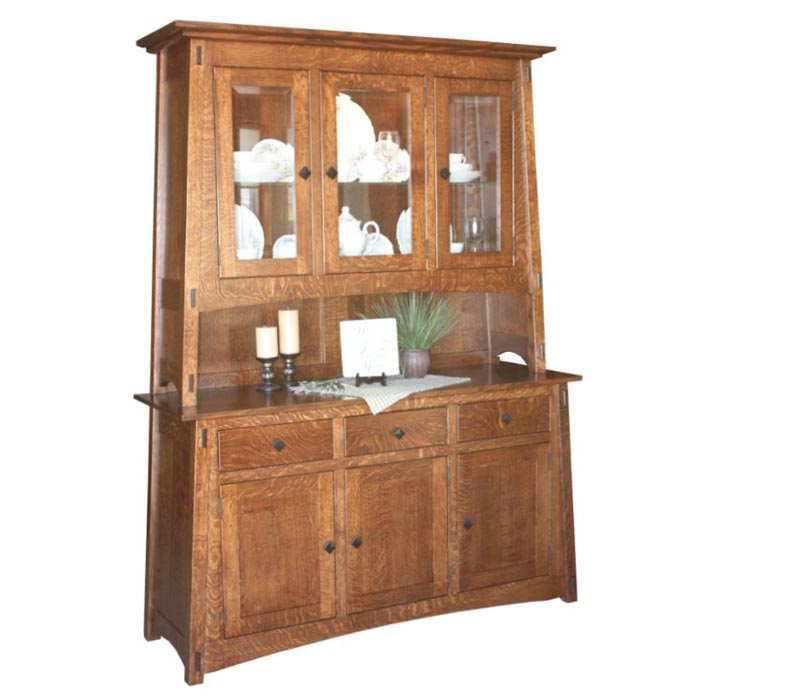 amish woodworking custom hutches & buffets image