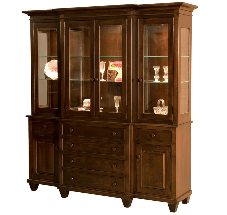 amish woodworking custom hutches & buffets image