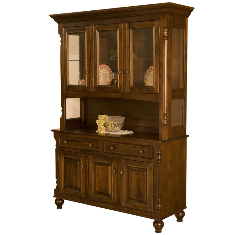 amish woodworking custom hutches & buffets image