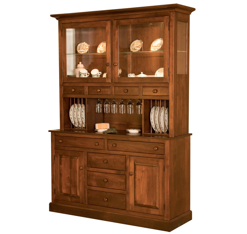 amish woodworking custom hutches & buffets image