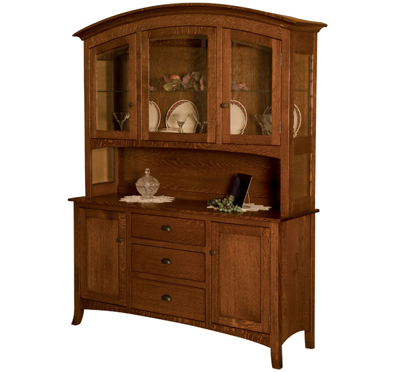 amish woodworking custom hutches & buffets image