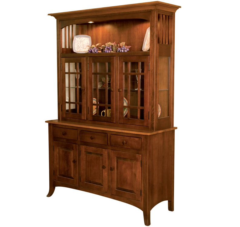 amish woodworking custom hutches & buffets image