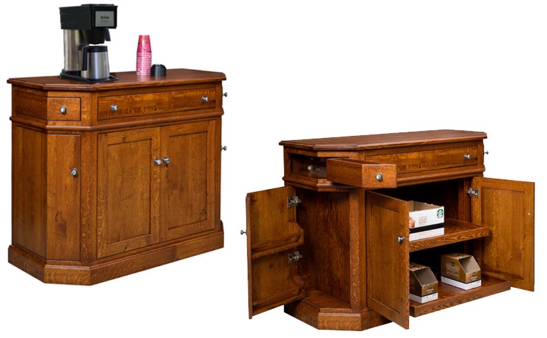 amish woodworking custom hutches & buffets image