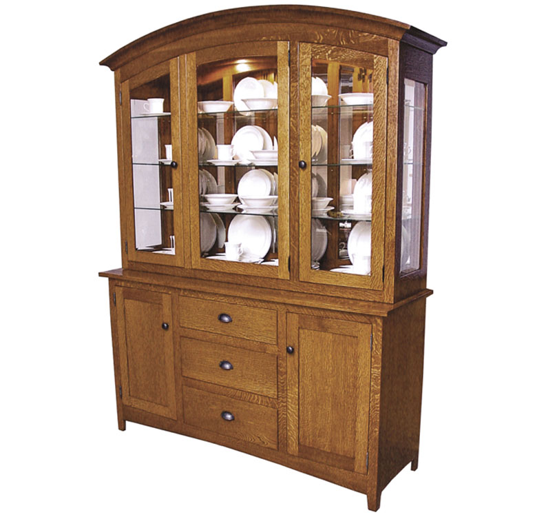 amish woodworking custom hutches & buffets image