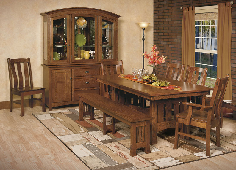 amish woodworking custom hutches & buffets image