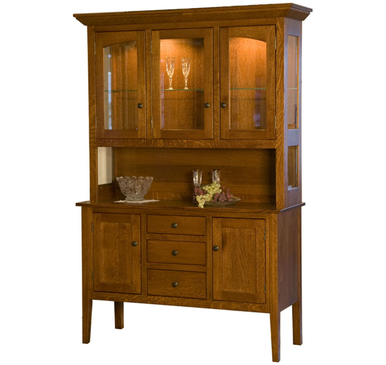 amish woodworking custom hutches & buffets image
