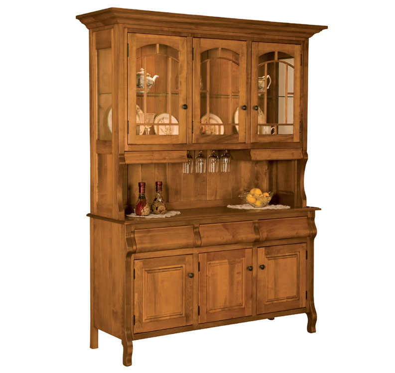 amish woodworking custom hutches & buffets image