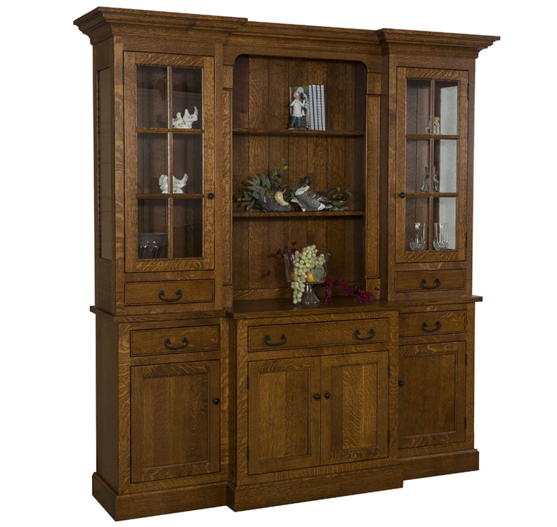 amish woodworking custom hutches & buffets image