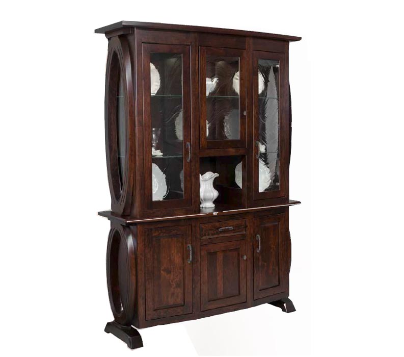 amish woodworking custom hutches & buffets image