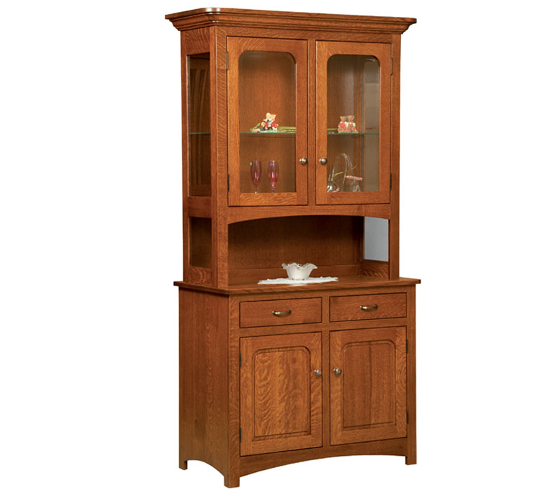 amish woodworking custom hutches & buffets image