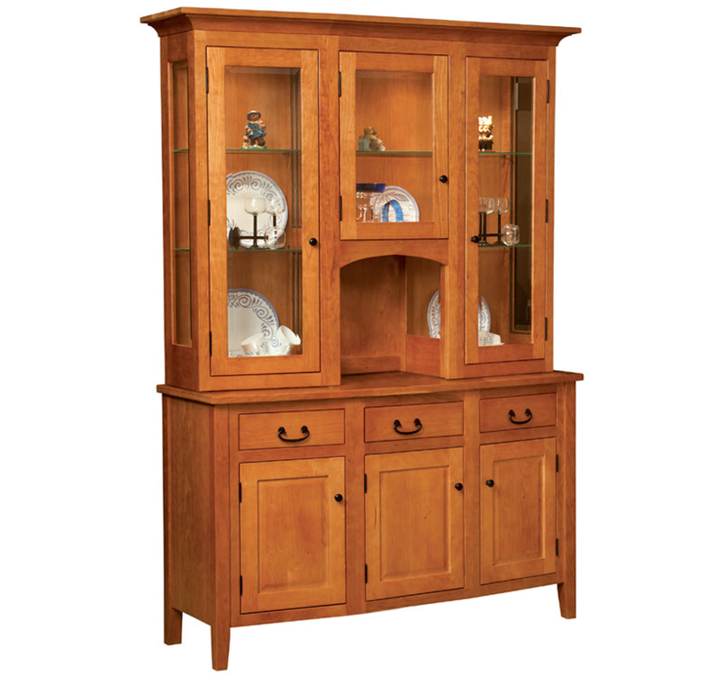 amish woodworking custom hutches & buffets image