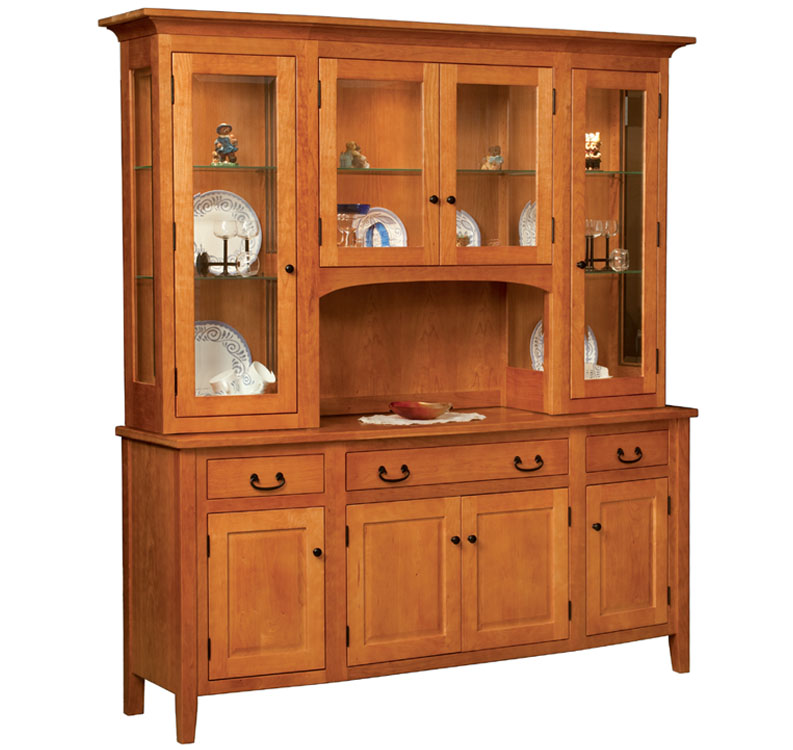 amish woodworking custom hutches & buffets image