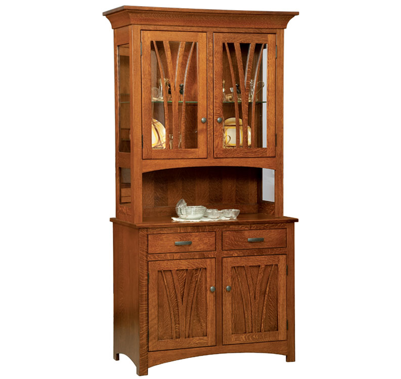 amish woodworking custom hutches & buffets image