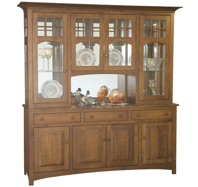 amish woodworking custom hutches & buffets image