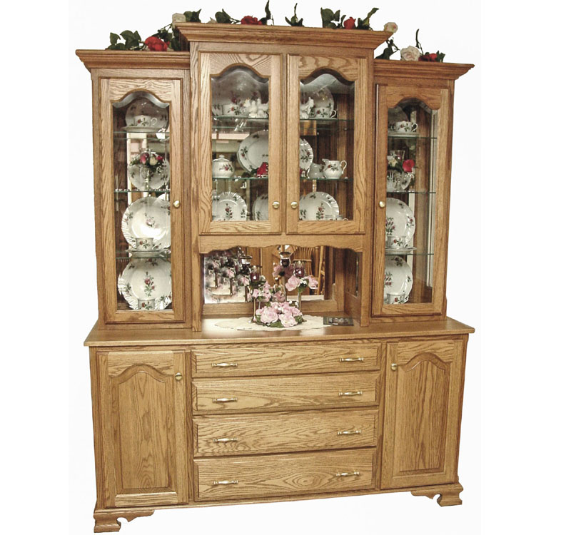 amish woodworking custom hutches & buffets image