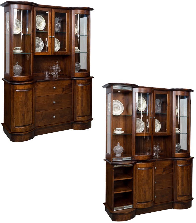 amish woodworking custom hutches & buffets image