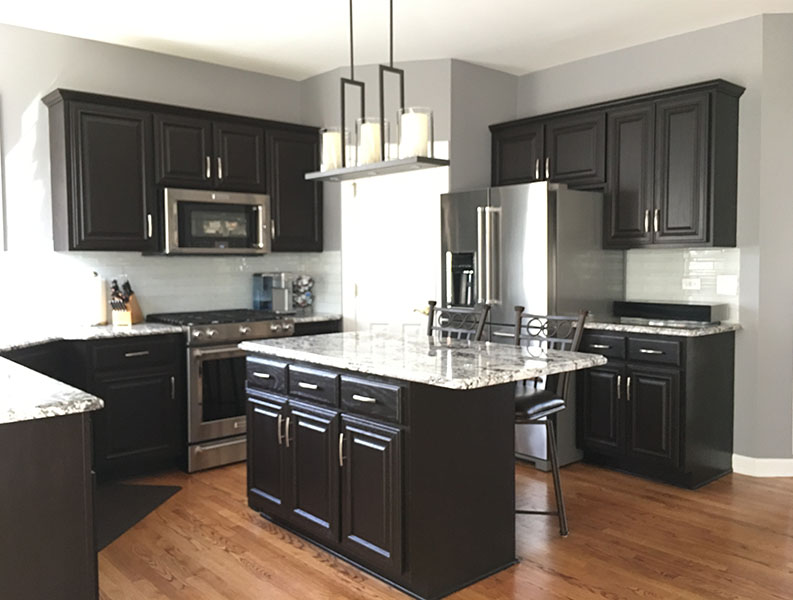 amish woodworking custom kitchen image