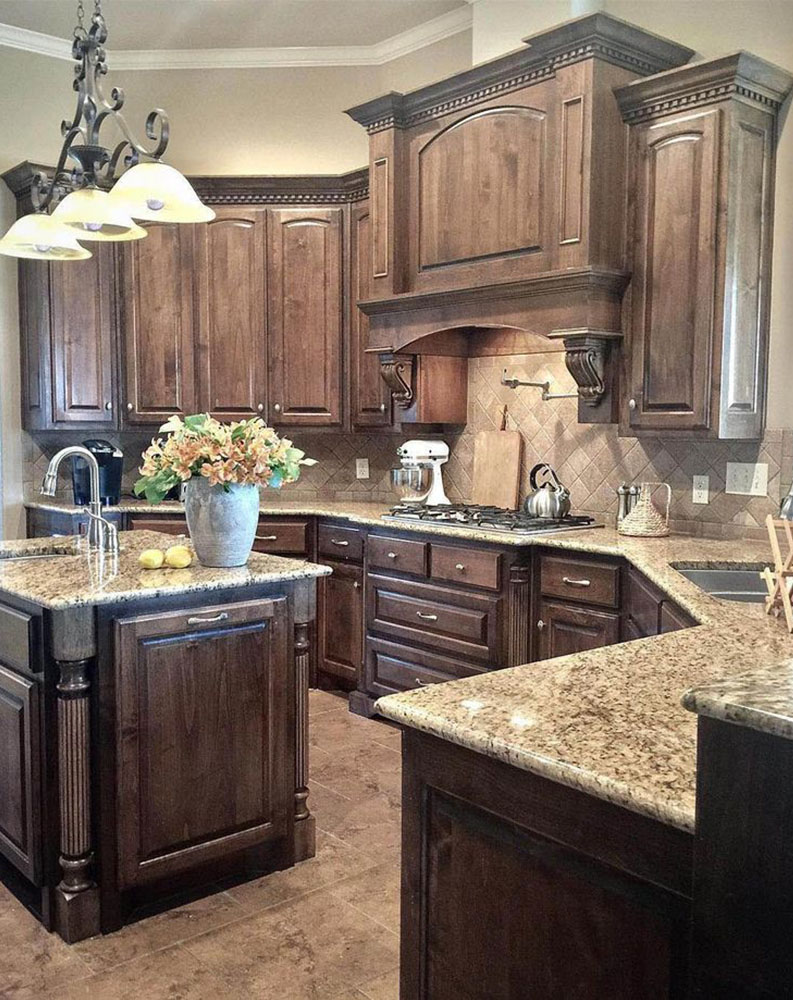 amish woodworking custom kitchen image