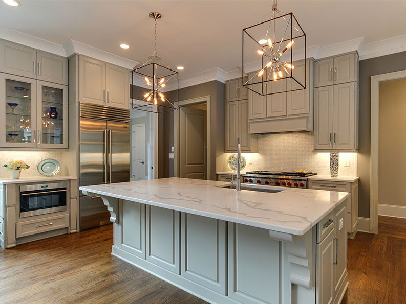 amish woodworking custom kitchen image