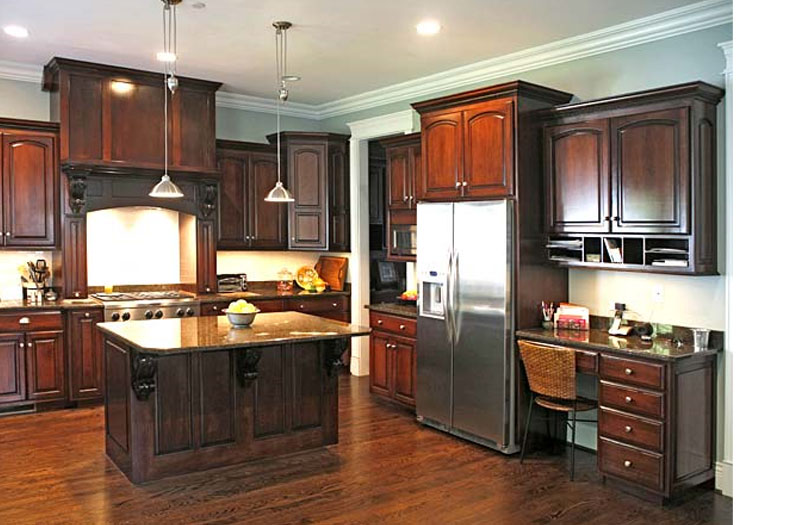 amish woodworking custom kitchen image