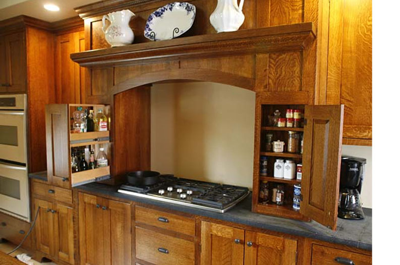 amish woodworking custom kitchen image