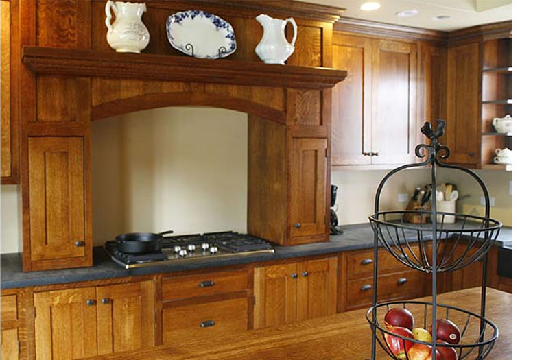 amish woodworking custom kitchen image
