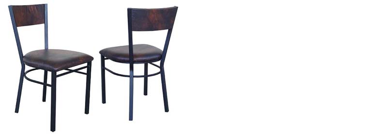 amish woodworking custom metal chairs image