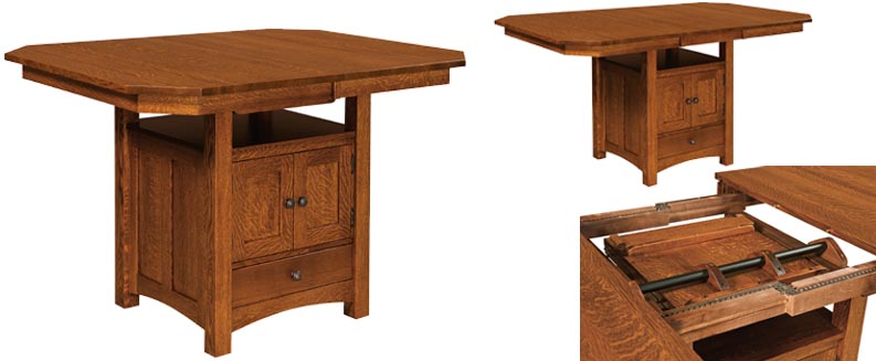 amish woodworking custom table image