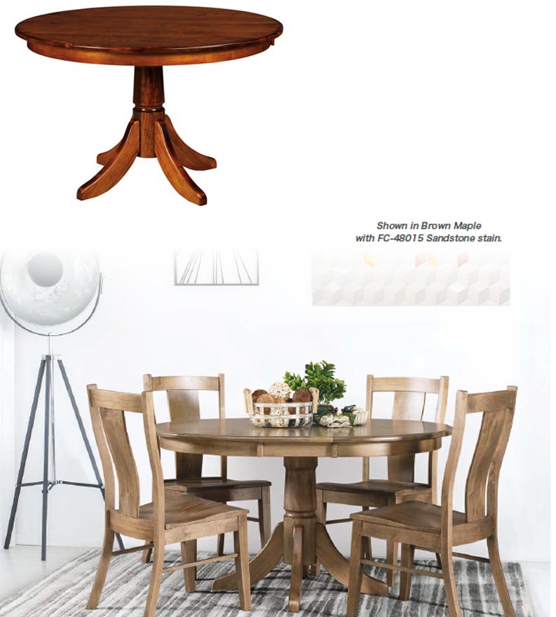 amish woodworking custom table image