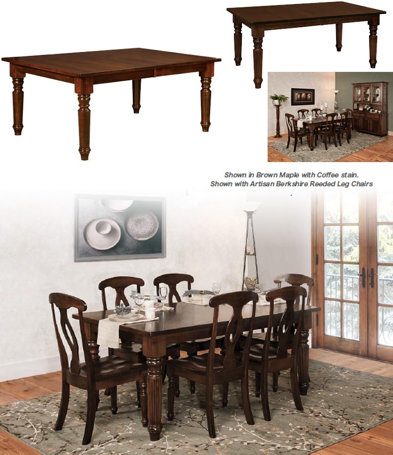 amish woodworking custom table image