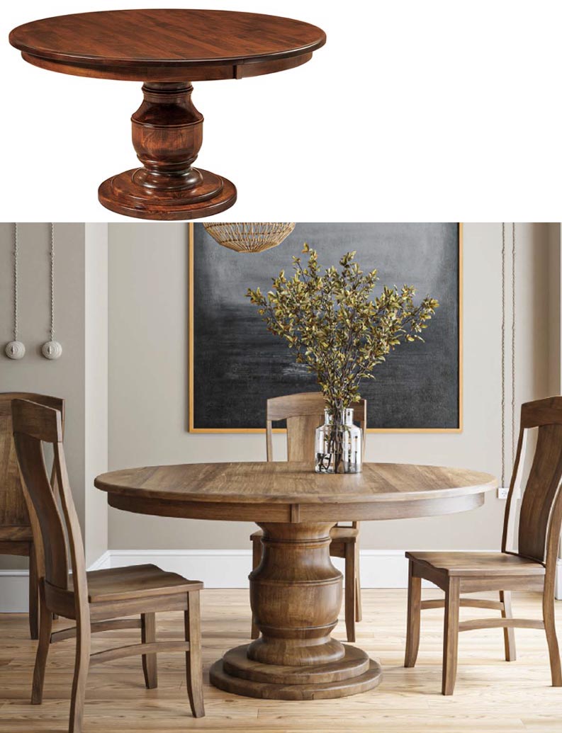 amish woodworking custom table image