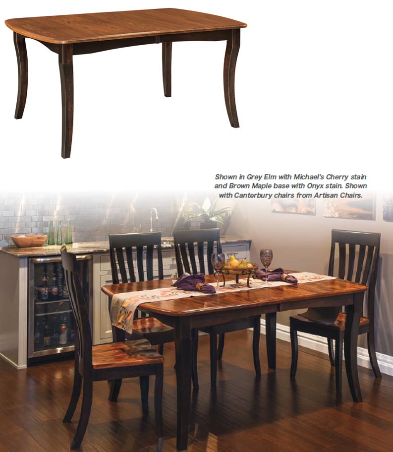 amish woodworking custom table image