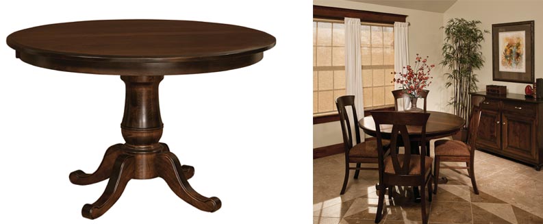 amish woodworking custom table image