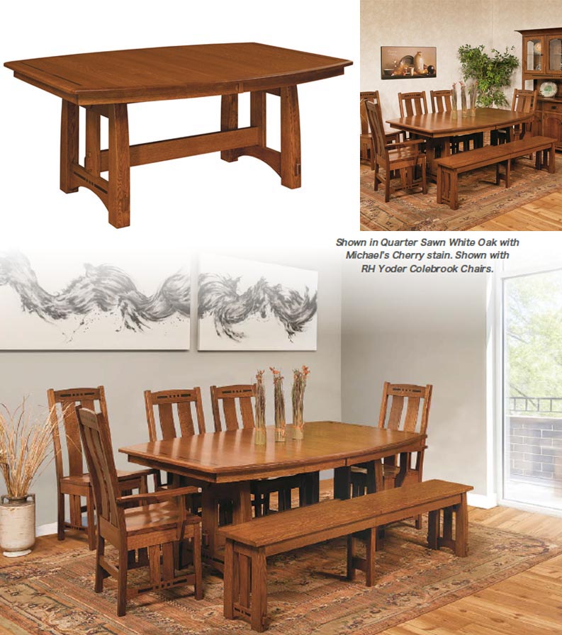 amish woodworking custom table image